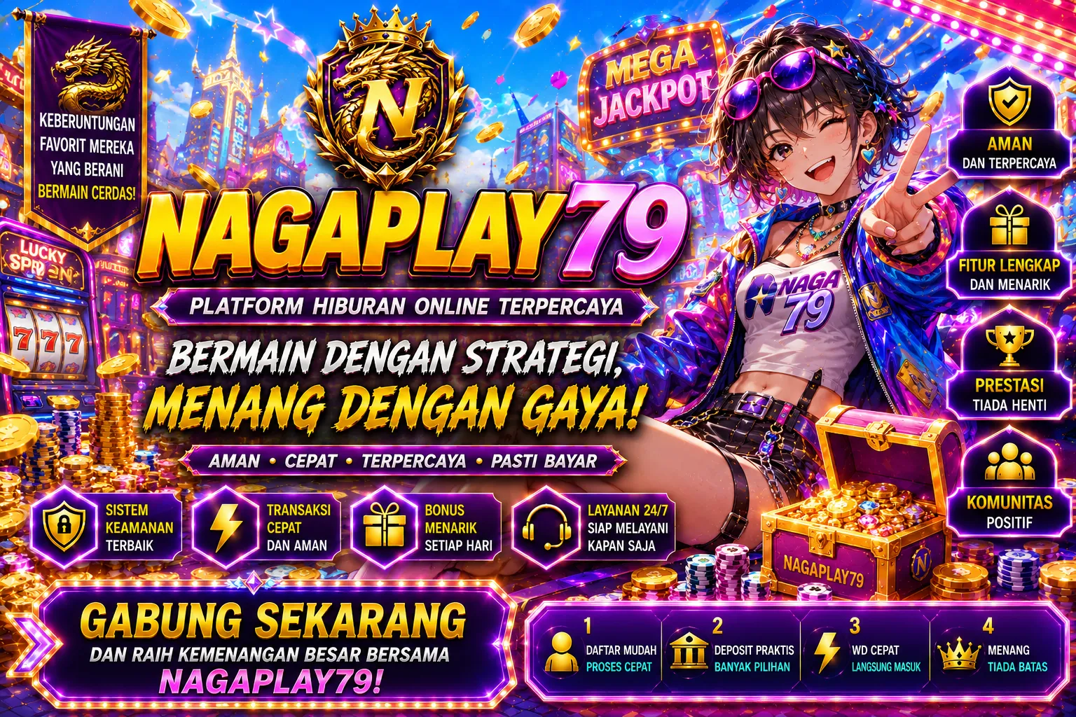 NAGAPLAY79 : Semburan Api Kemakmuran Tangguh Komando Utama